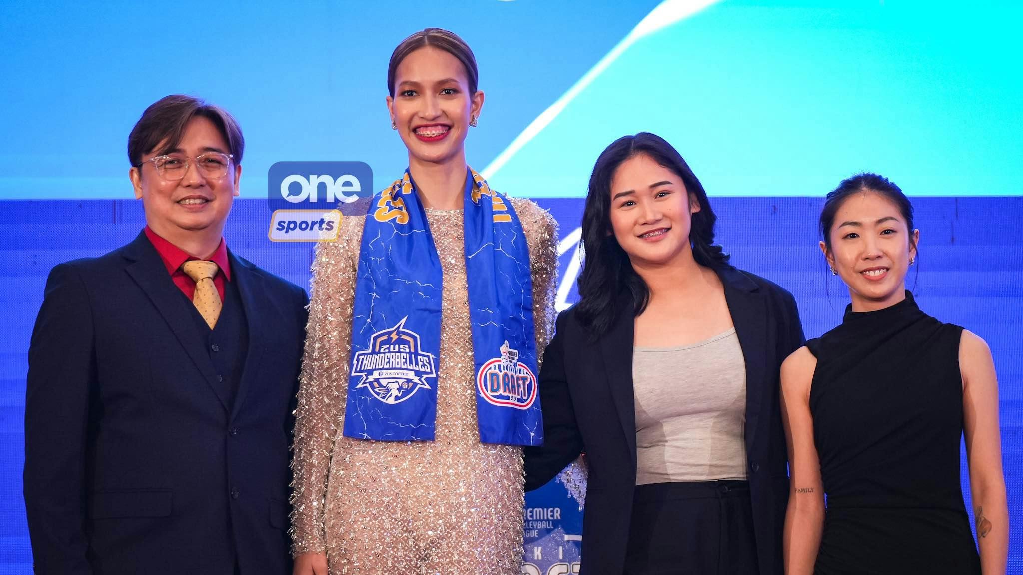 No surprise: Thea Gagate selected first overall by ZUS Coffee in inaugural PVL Rookie Draft
