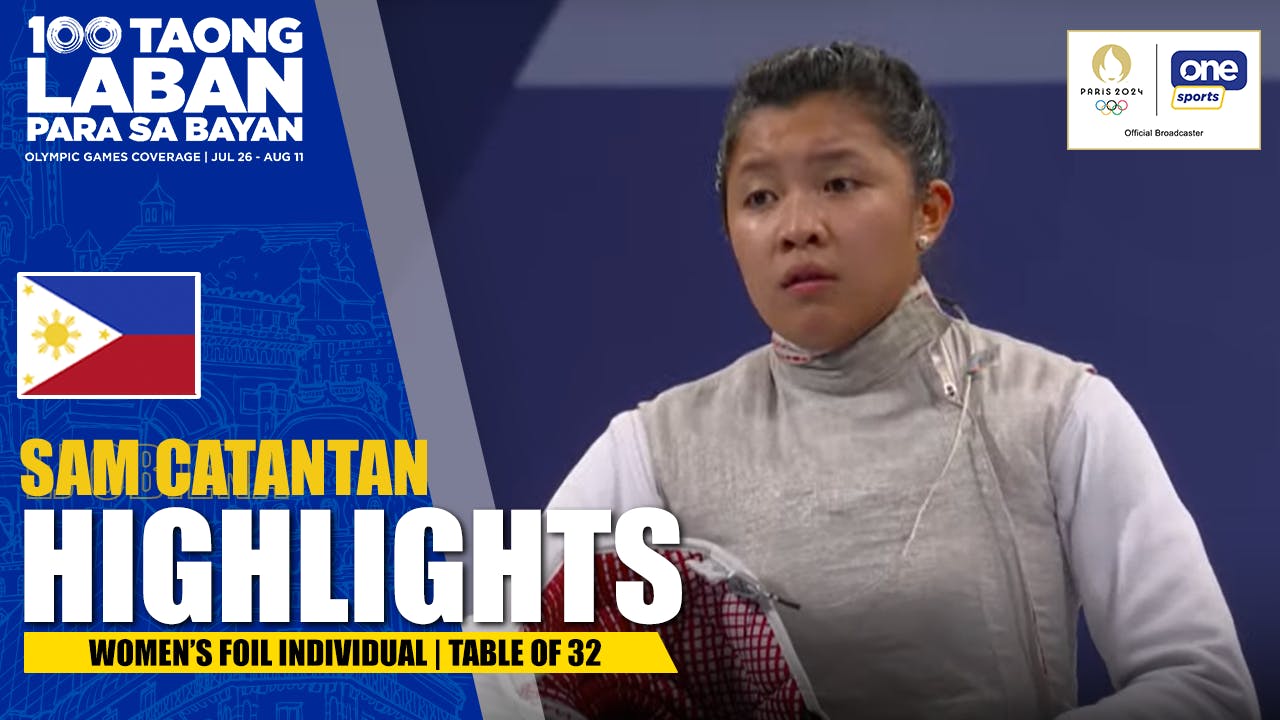 World no. 266 Sam Catantan pushes world no. 2 Arianna Errigo to the limit | Paris 2024 Highlights