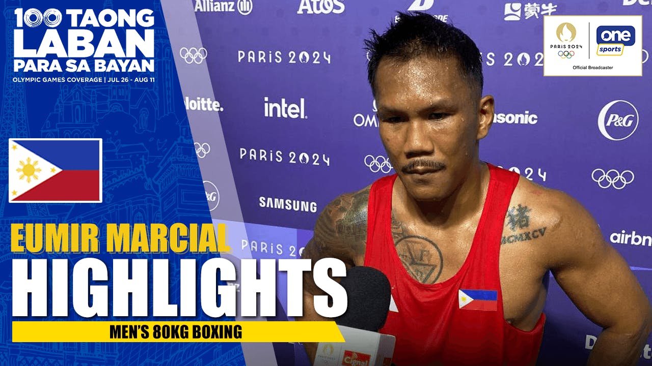 Eumir Marcial upset by Uzbekistan’s Turabek Khabibullaev in 80kg boxing | Paris 2024 Highlights