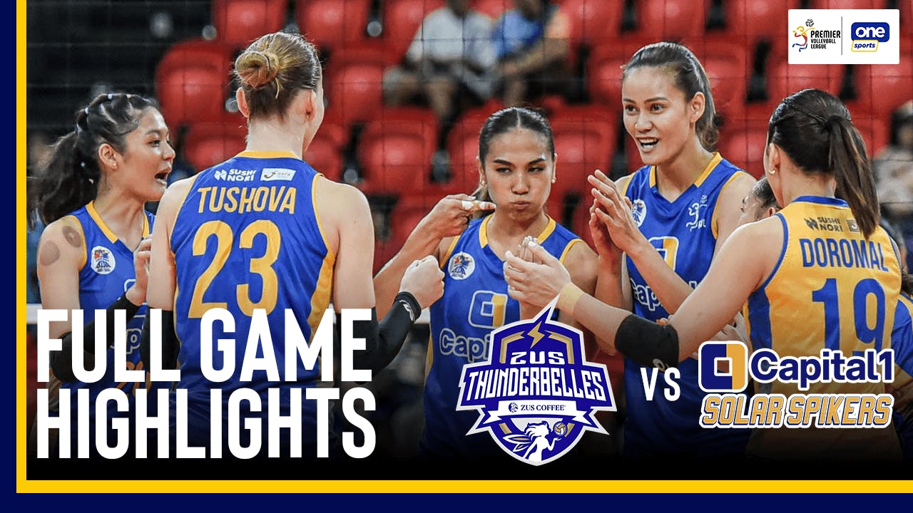 PVL Game Highlights: Capital1 burns ZUS Coffee to seal top-3 in Pool B