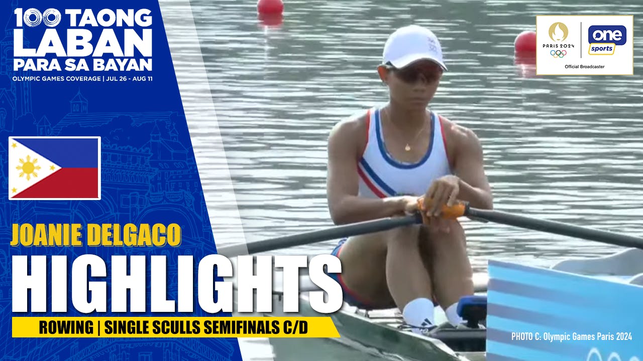 Joanie Delgaco finishes 5th in women’s singles sculls-semifinals C/D | Paris 2024 Highlights