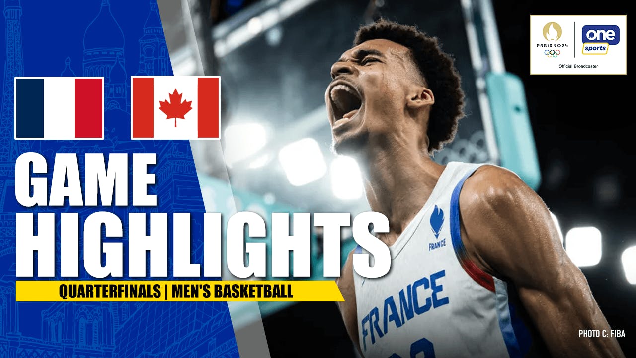 France eliminates Canada in Olympic basketball quarterfinals | Paris 2024 Highlights