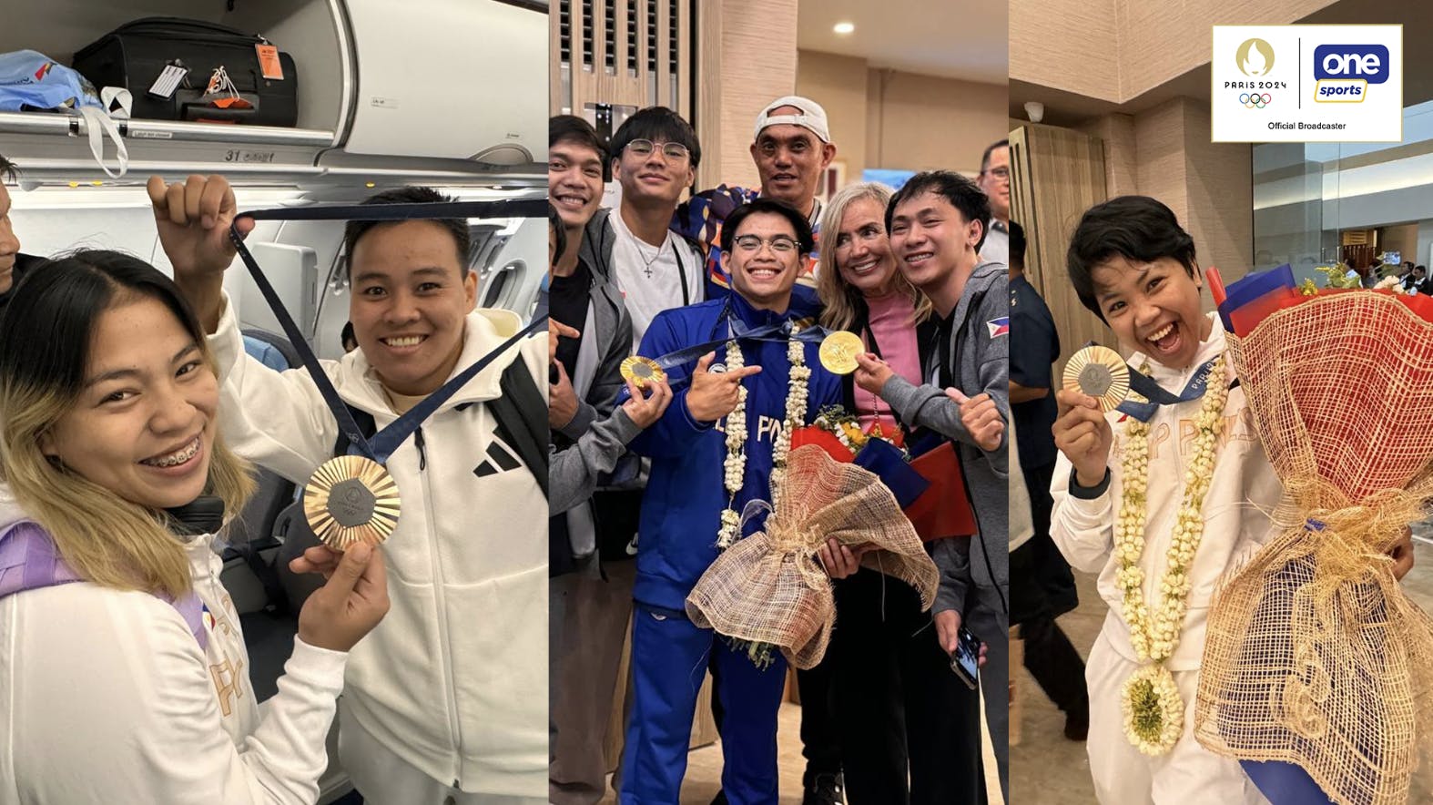 LOOK: Philippine Centennial Team return home after historic Paris 2024 campaign