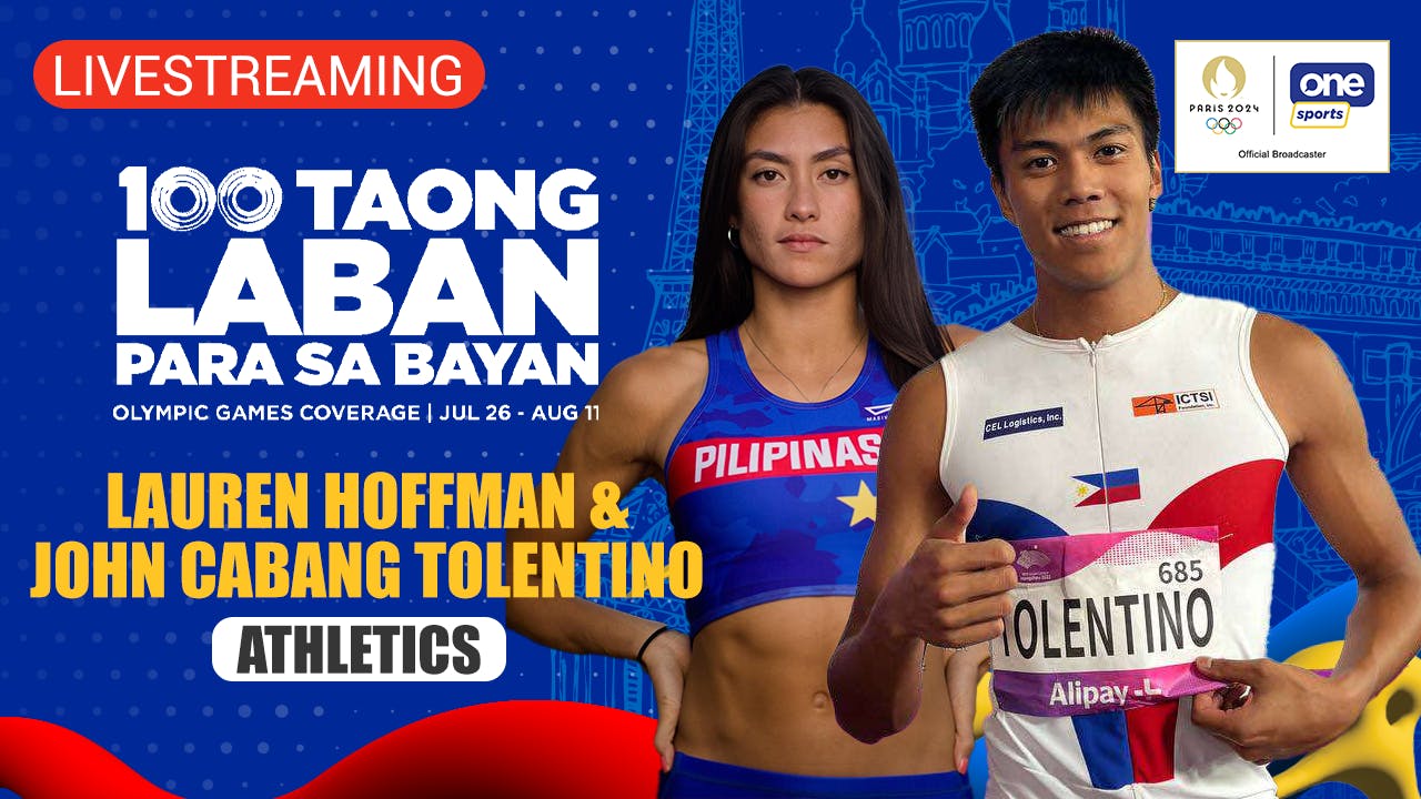 LIVESTREAM: Lauren Hoffman, John Cabang Tolentino ready to clear Olympic hurdle | Paris 2024