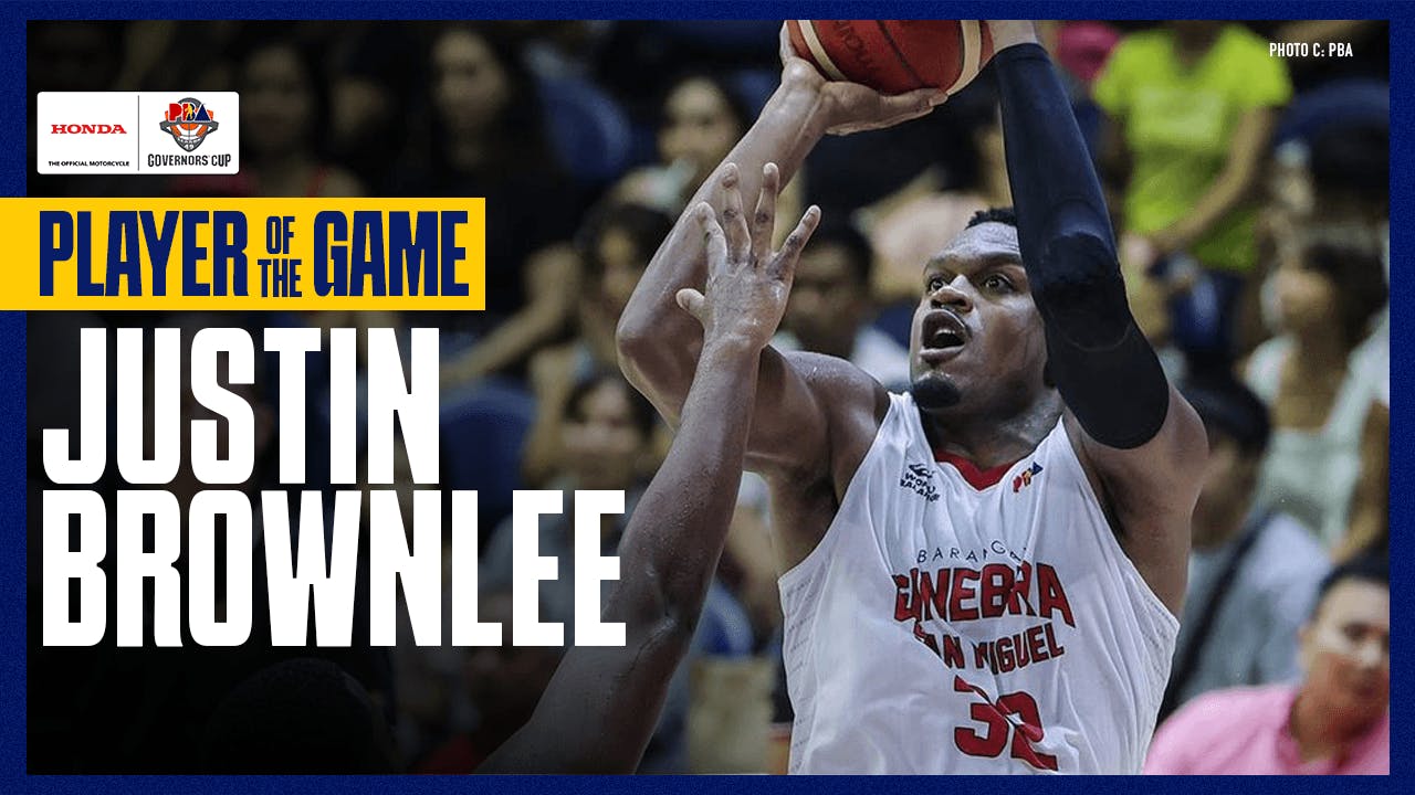 PBA Player of the Game Highlights: Justin Brownlee fires career-high 51 points for Ginebra