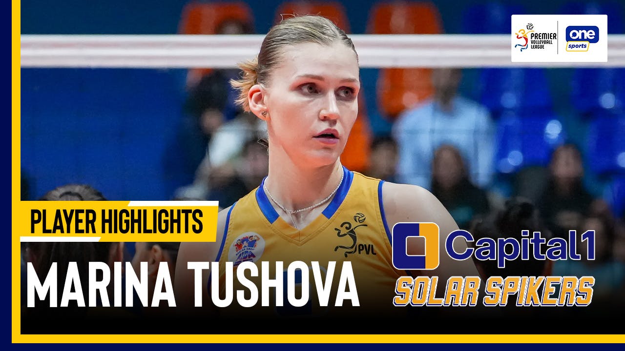 Capital1 super import Marina Tushova breaks PVL record again with 50 POINTS vs. Cignal