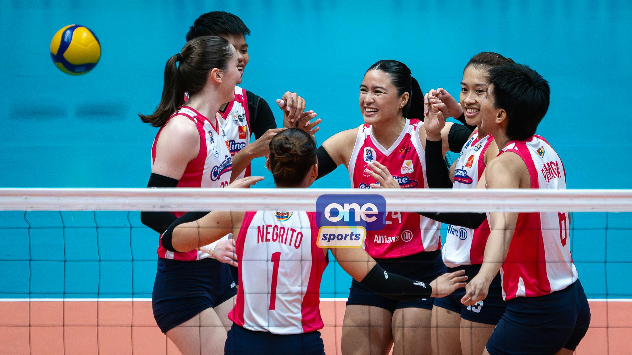 PVL: Creamline topples ZUS Coffee, secures no. 3 seed heading into Reinforced Conference playoffs