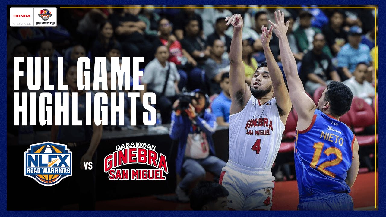 Ginebra back on track with dominant win over NLEX | PBA Highlights