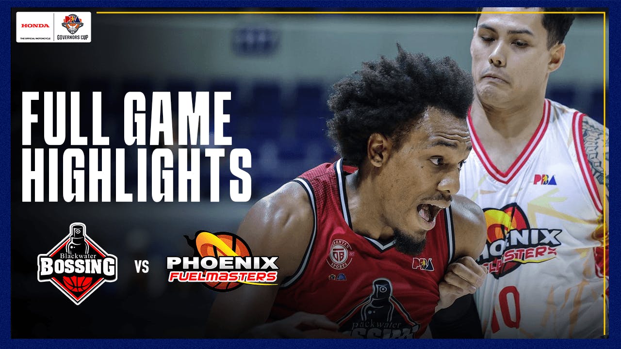 King, Barefield combine for 76 points as Blackwater wins back-to-back | PBA Highlights