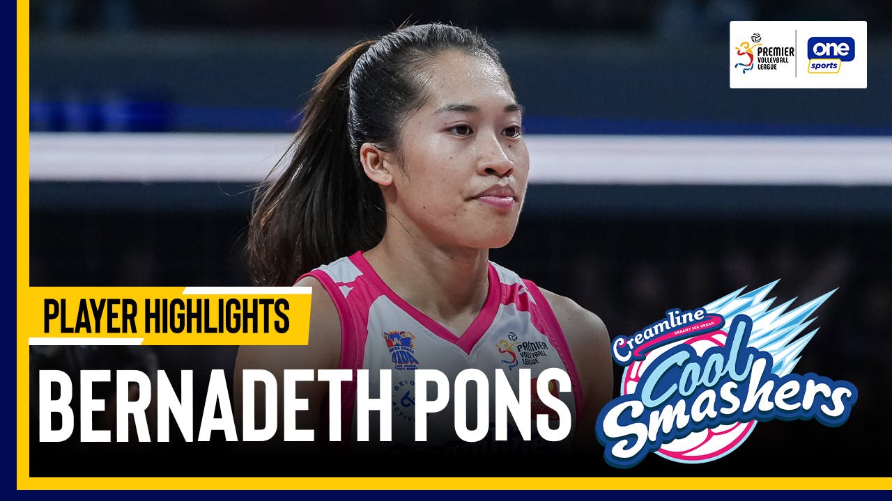 Bernadeth Pons resets career-high in triple-double performance for Creamline | PVL Highlights