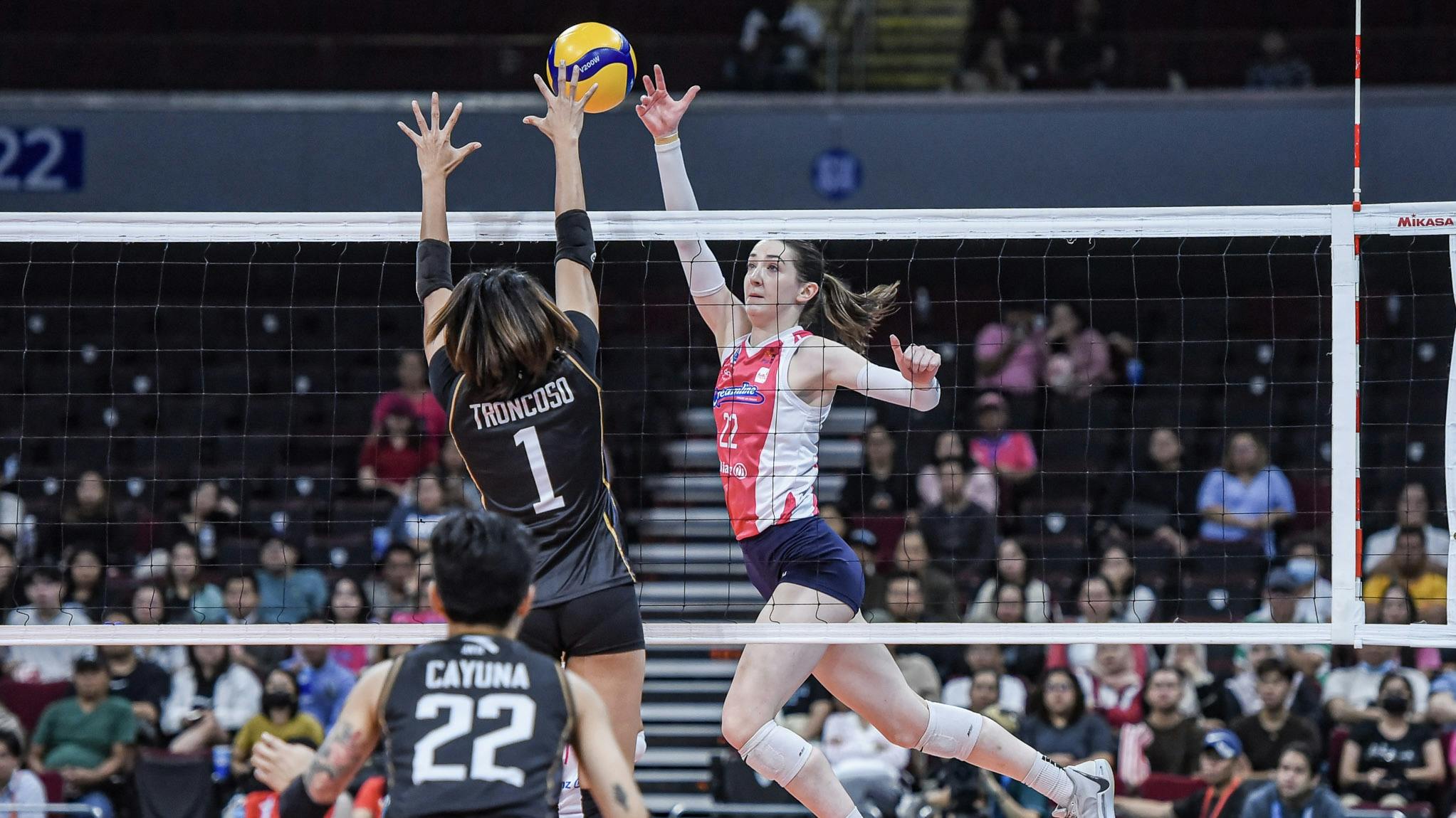 Creamline asserts mastery of Cignal and the Cool Smashers book Finals slot in PVL Invitationals