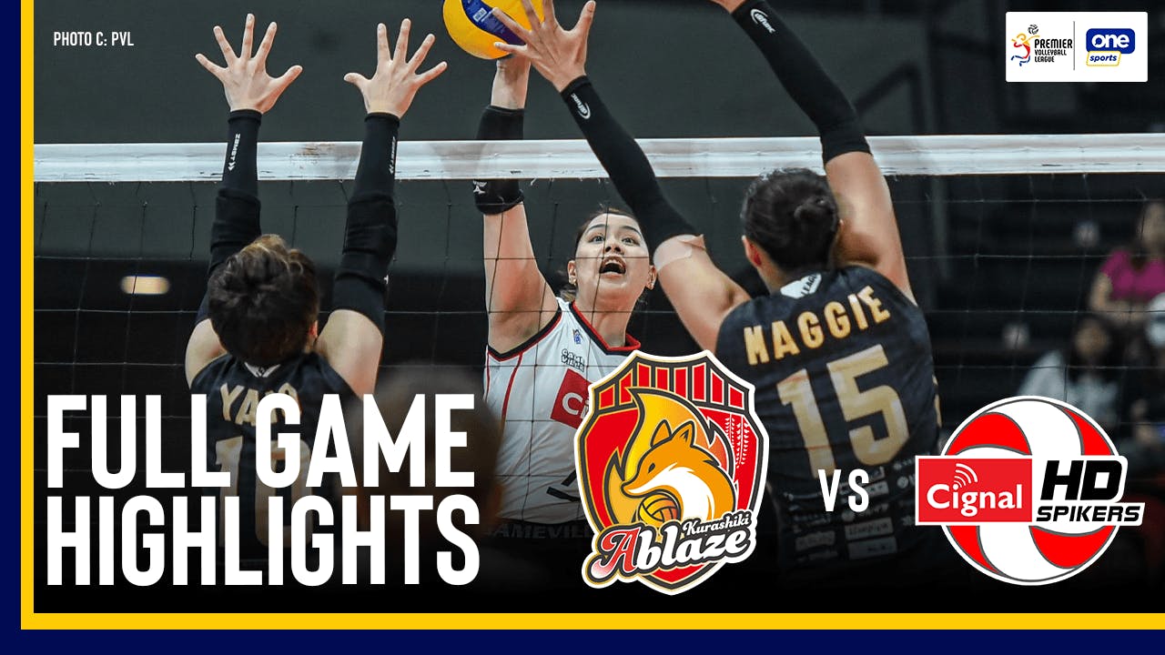 Cignal outlasts erstwhile champion Kurashiki to make PVL Invitational Finals | PVL Highlights