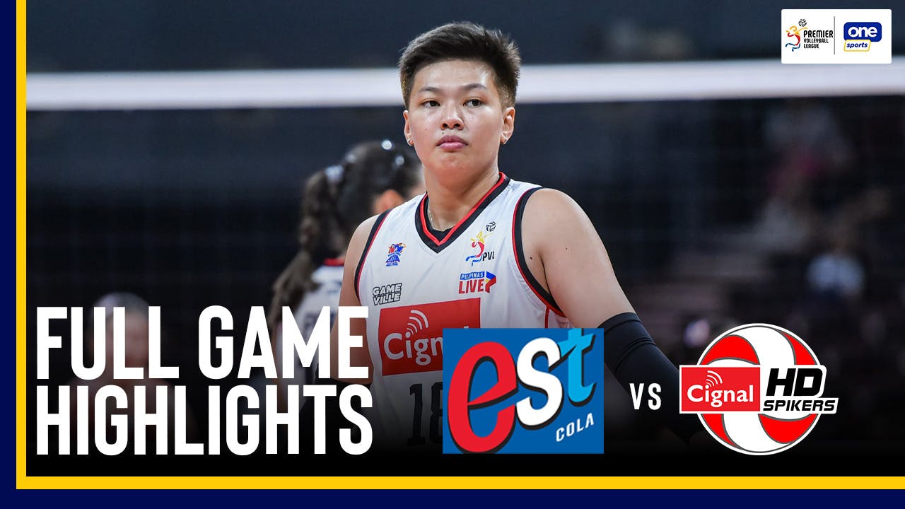 Cignal drops EST Cola to make it 2-0 in PVL Invitationals | PVL Highlights