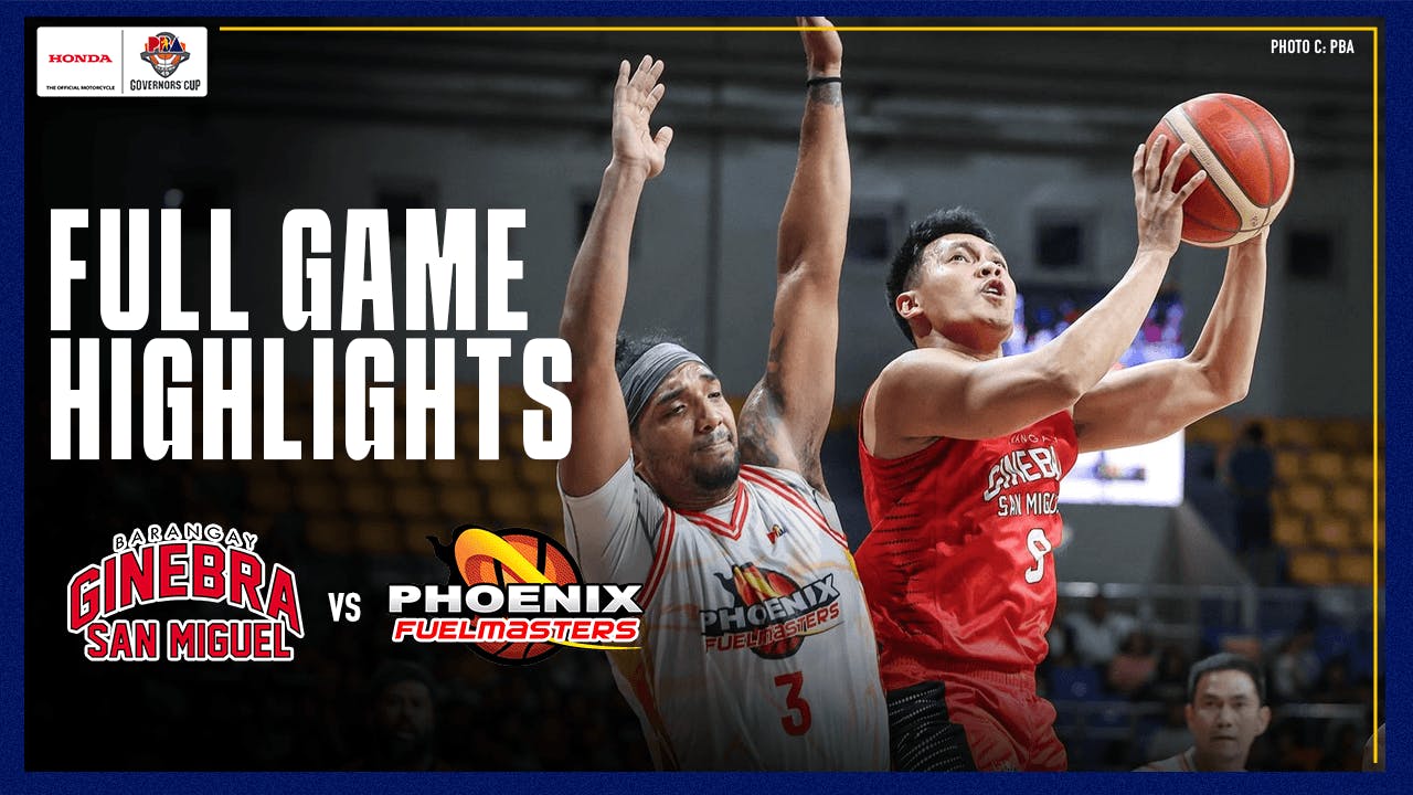 Ginebra clinches playoff berth after bounce-back win in Governors