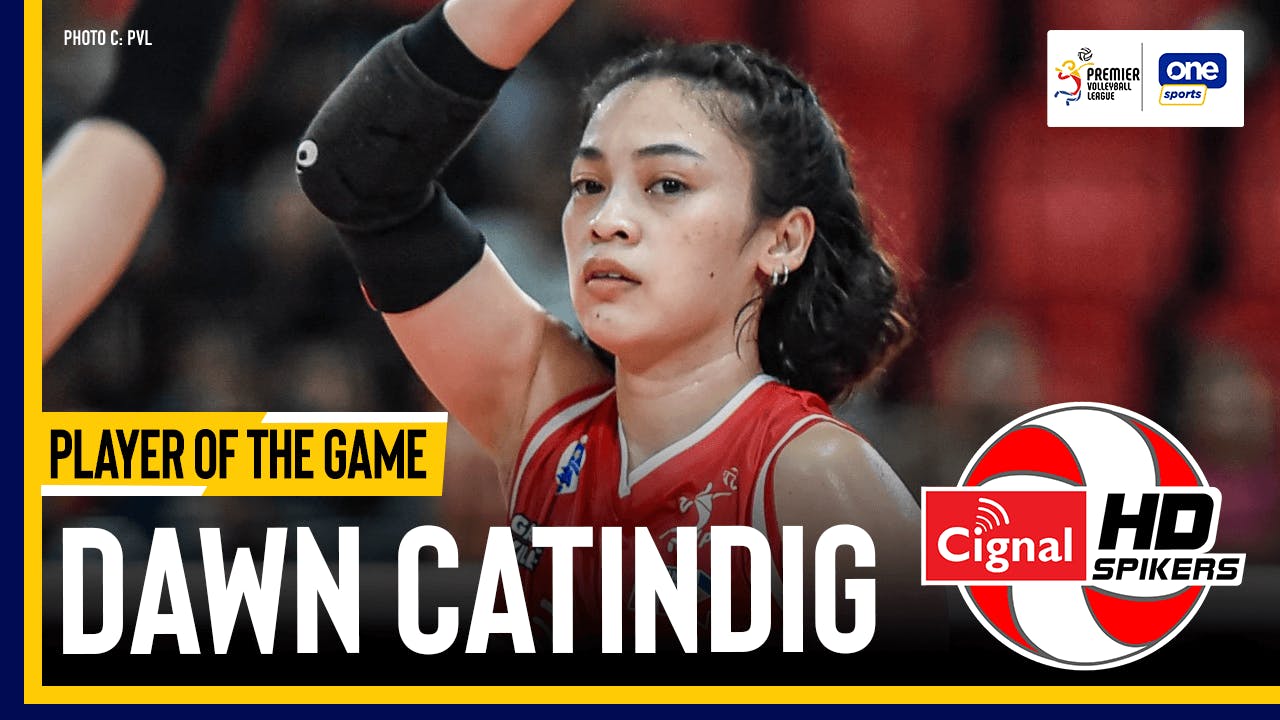 Dawn Catindig shows awesome form in 2nd game back for Cignal | PVL Highlights