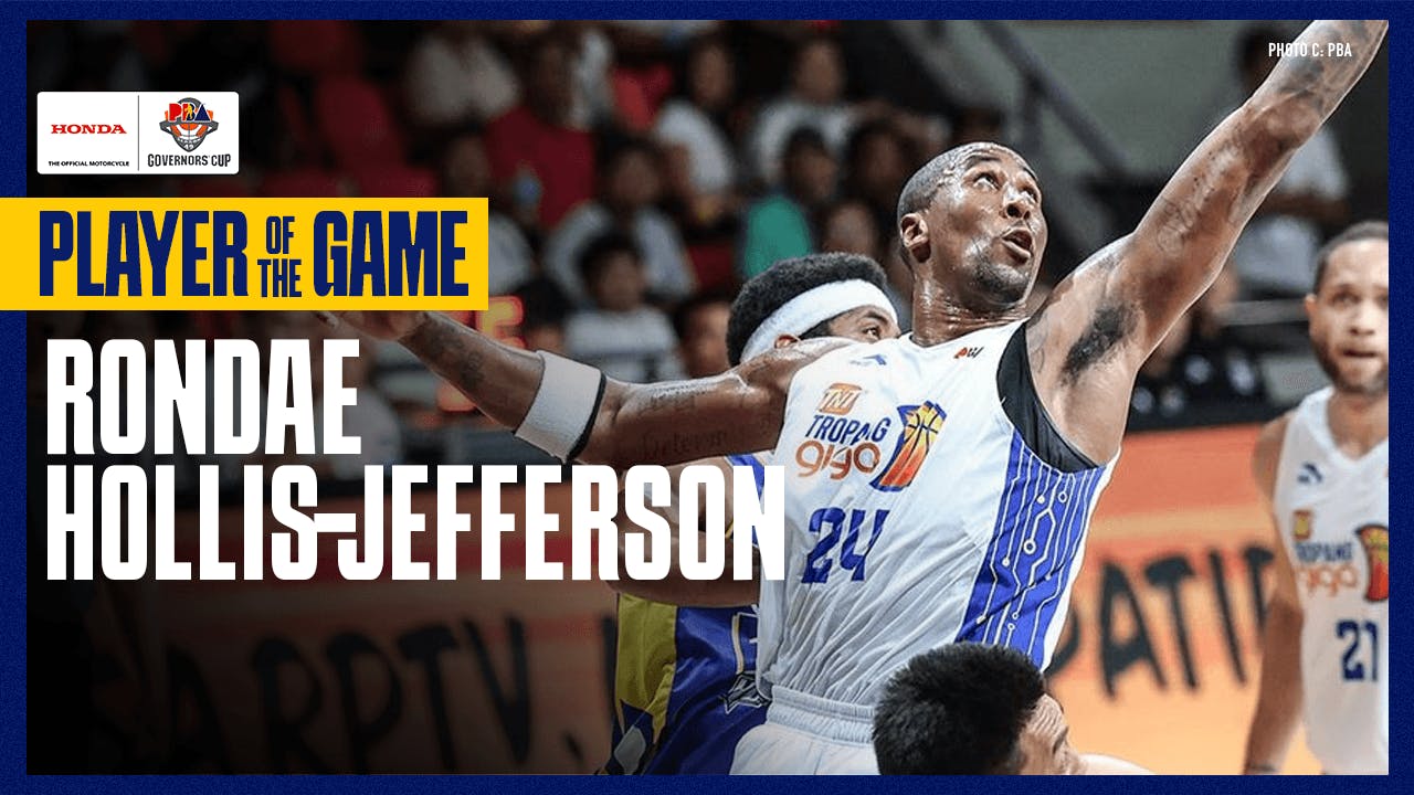 Rondae Hollis-Jefferson tallies monster double-double in close TNT win | PBA Highlights