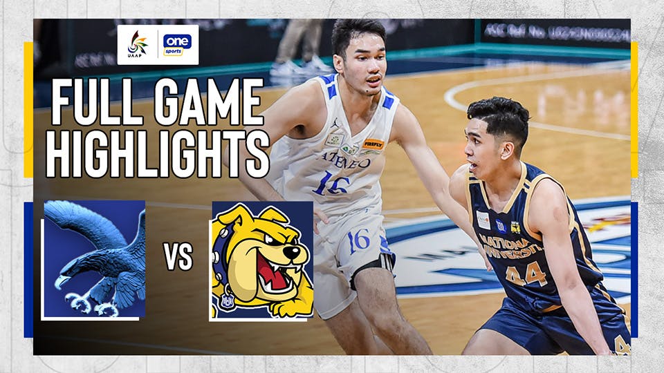 NU ends round 1 with morale-boosting win over Ateneo | UAAP Highlights