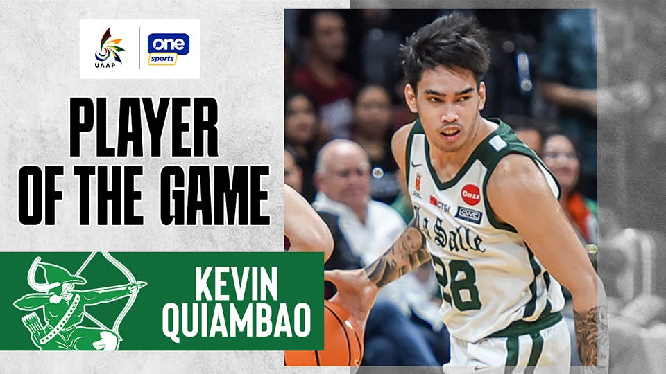 Kevin Quiambao powers La Salle to big win over UP | UAAP Highlights