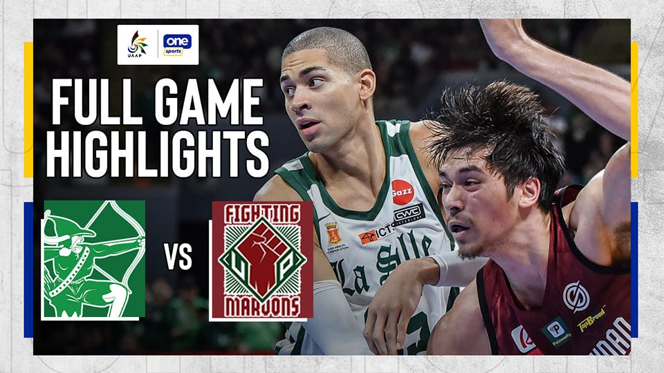 La Salle stops UP in UAAP Finals rematch | UAAP Highlights 