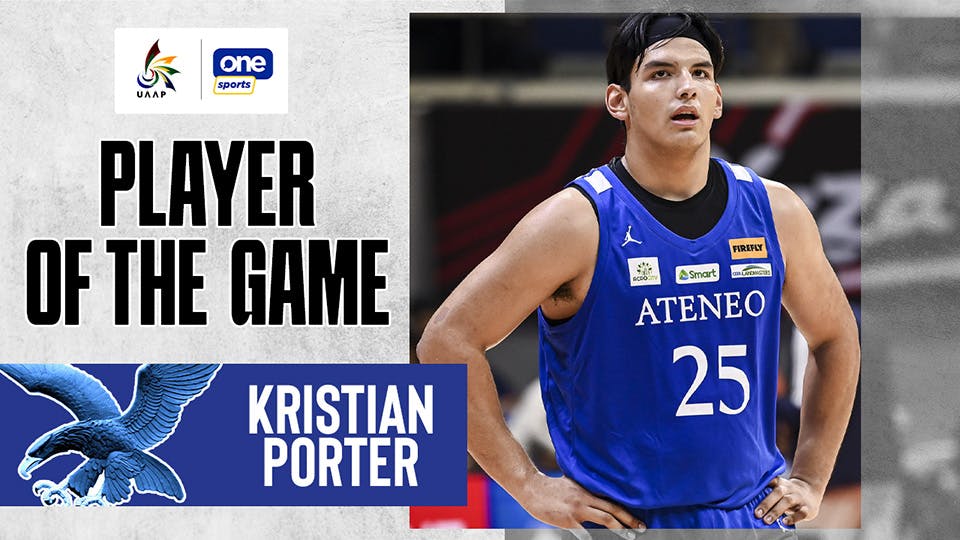 Kris Porter posts double-double for Ateneo