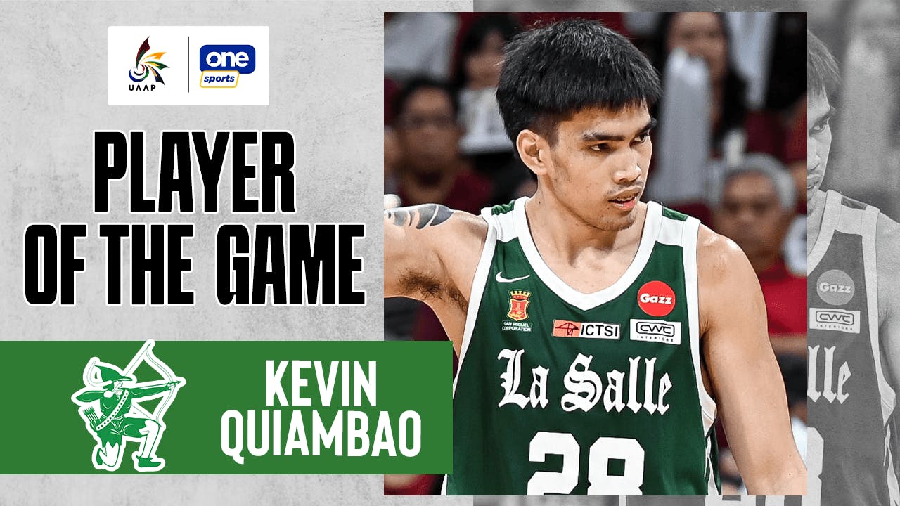 Kevin Quiambao clutch in La Salle