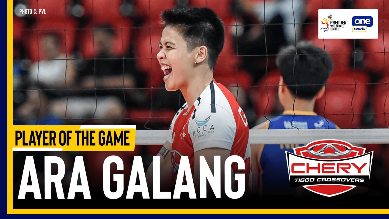 Ara Galang drives Chery Tiggo to first win in All-Filipino Conference | PVL highlights