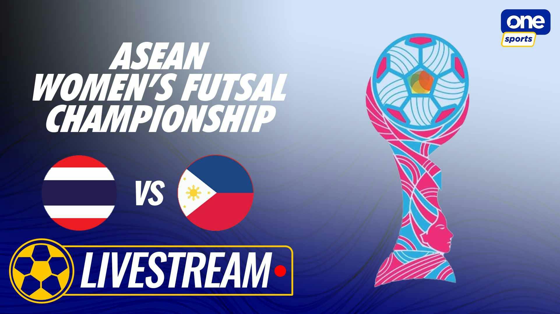 LIVESTREAM: Philippines take on Thailand in 2024 ASEAN Women’s Futsal Championship