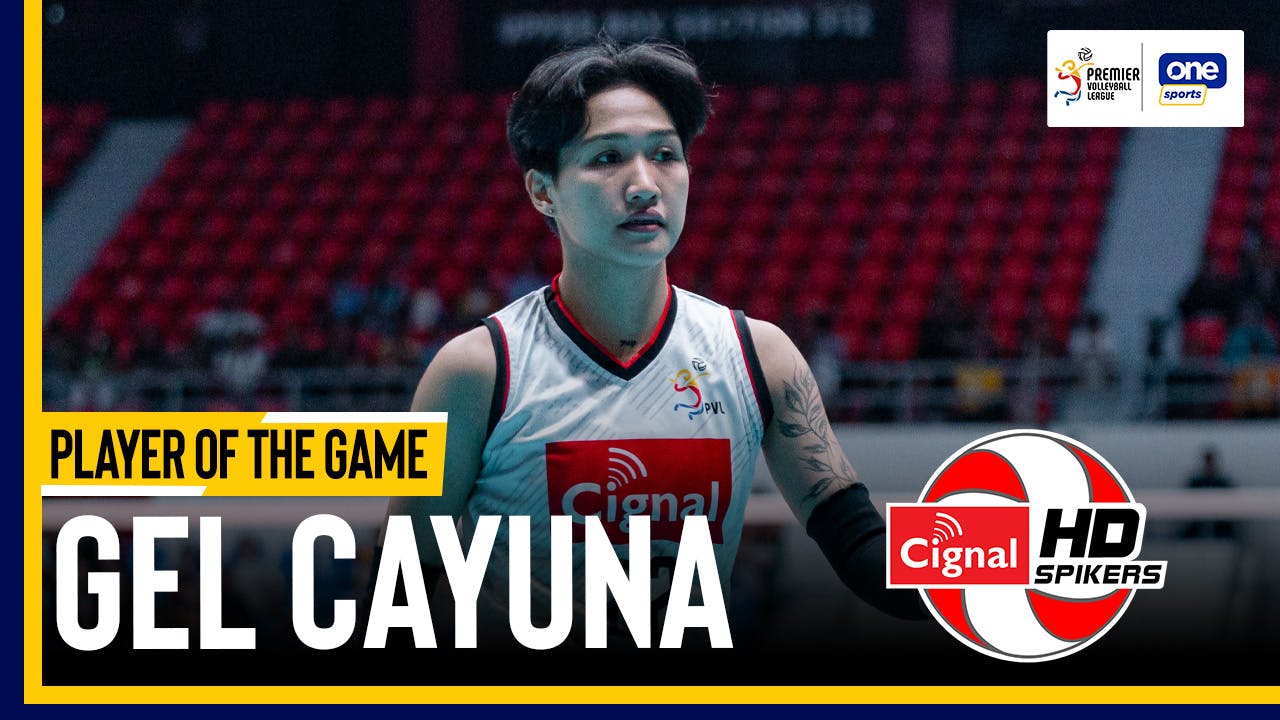 Gel Cayuna serves up first win for Cignal | PVL highlights