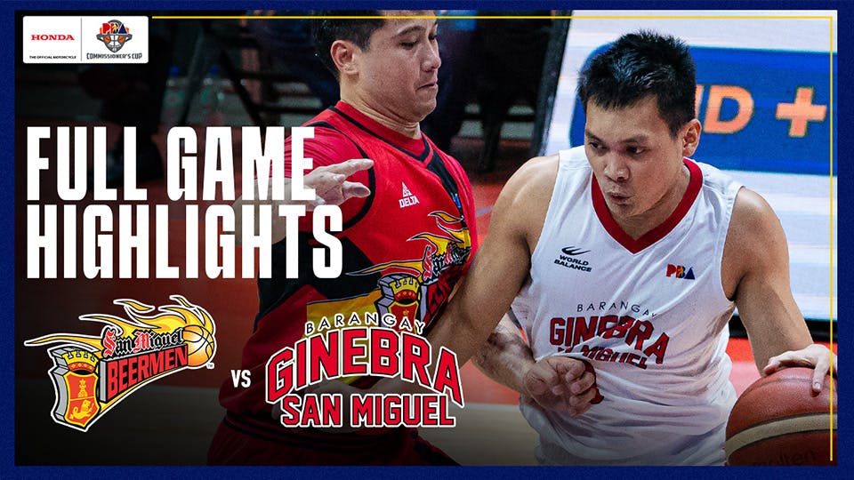 Ginebra zooms past San Miguel to start new year of hoops | PBA highlights