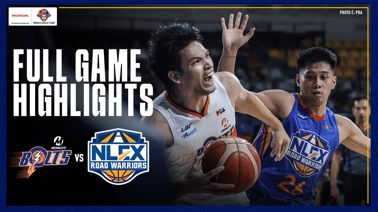 Meralco Bolts back on track with win over NLEX | PBA Highlights