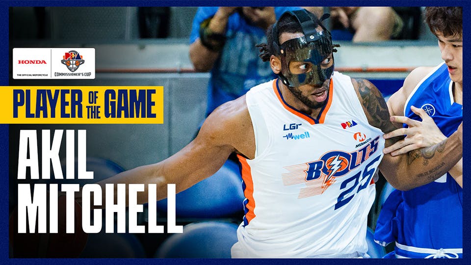 Akil Mitchell powers Meralco