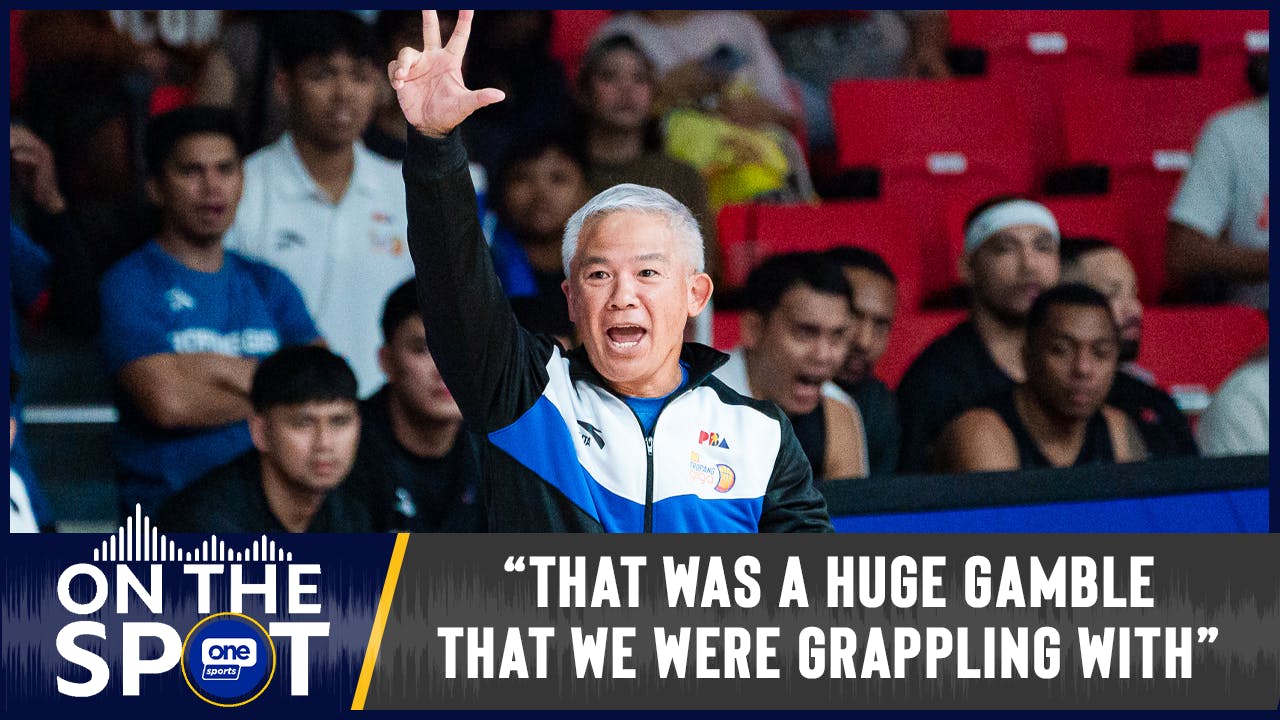 Coach Chot Reyes on overcoming Converge | #OSOnTheSpot