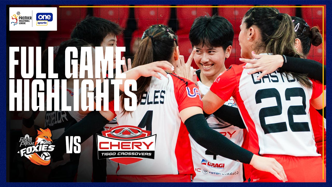 Chery Tiggo shakes off Farm Fresh for bounce back win | PVL Highlights