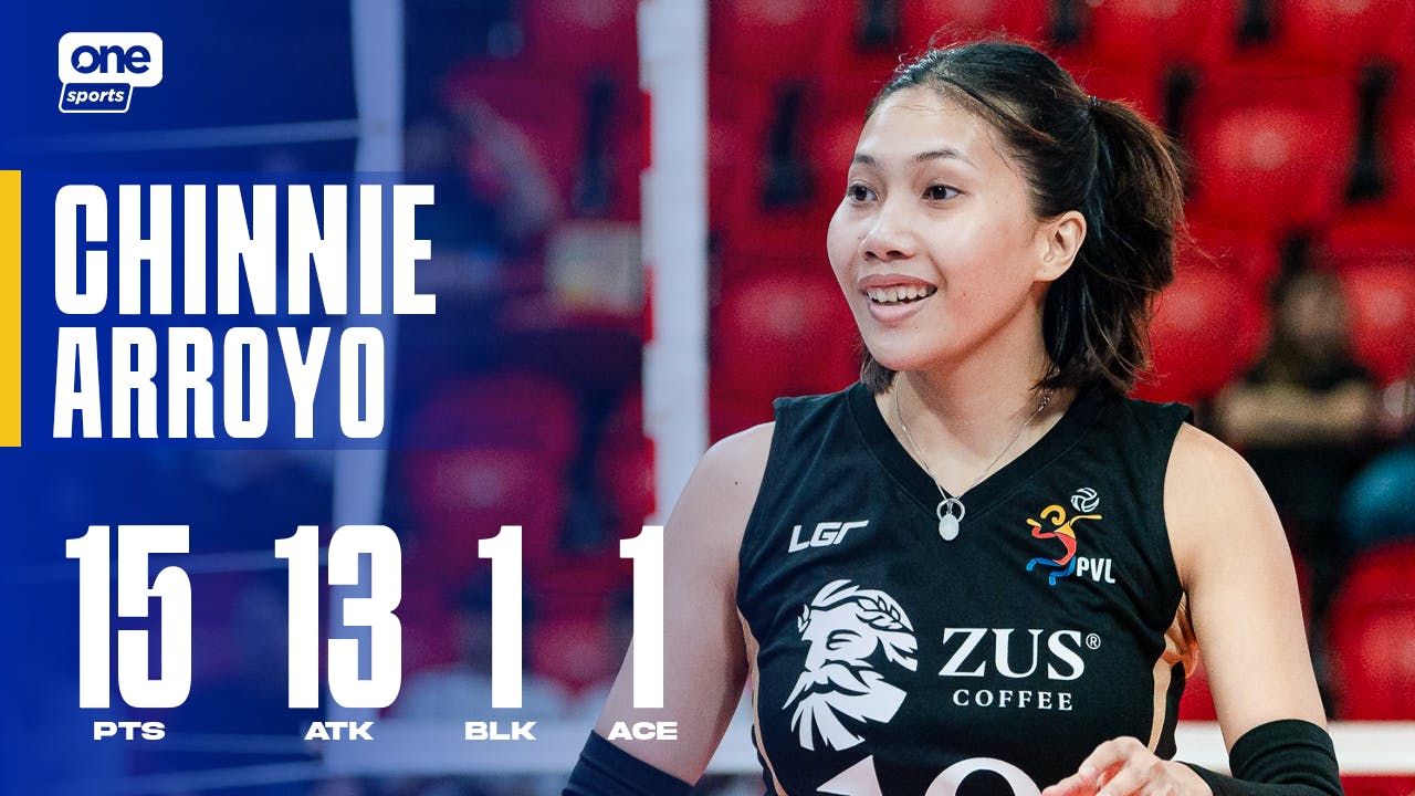 Chinnie Arroyo serves up strong game in ZUS Coffee win | PVL Highlights