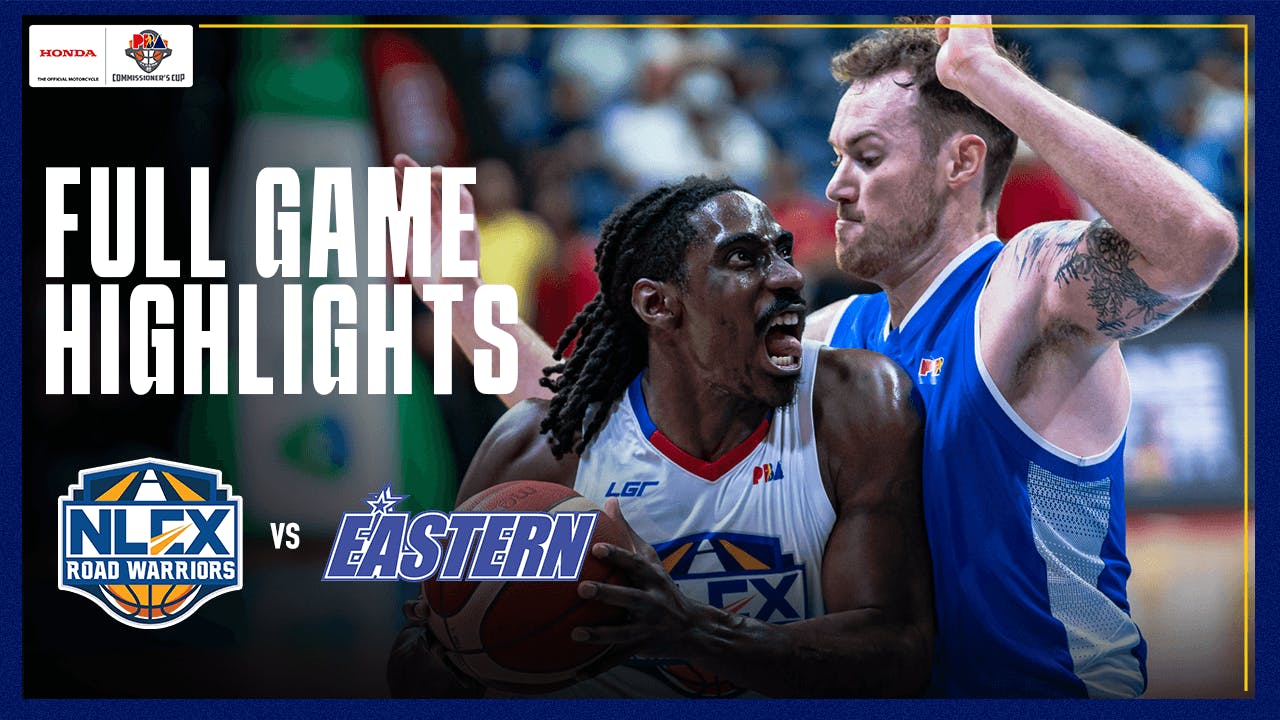 NLEX secures at least QF playoff with crucial win over Eastern | PBA Highlights