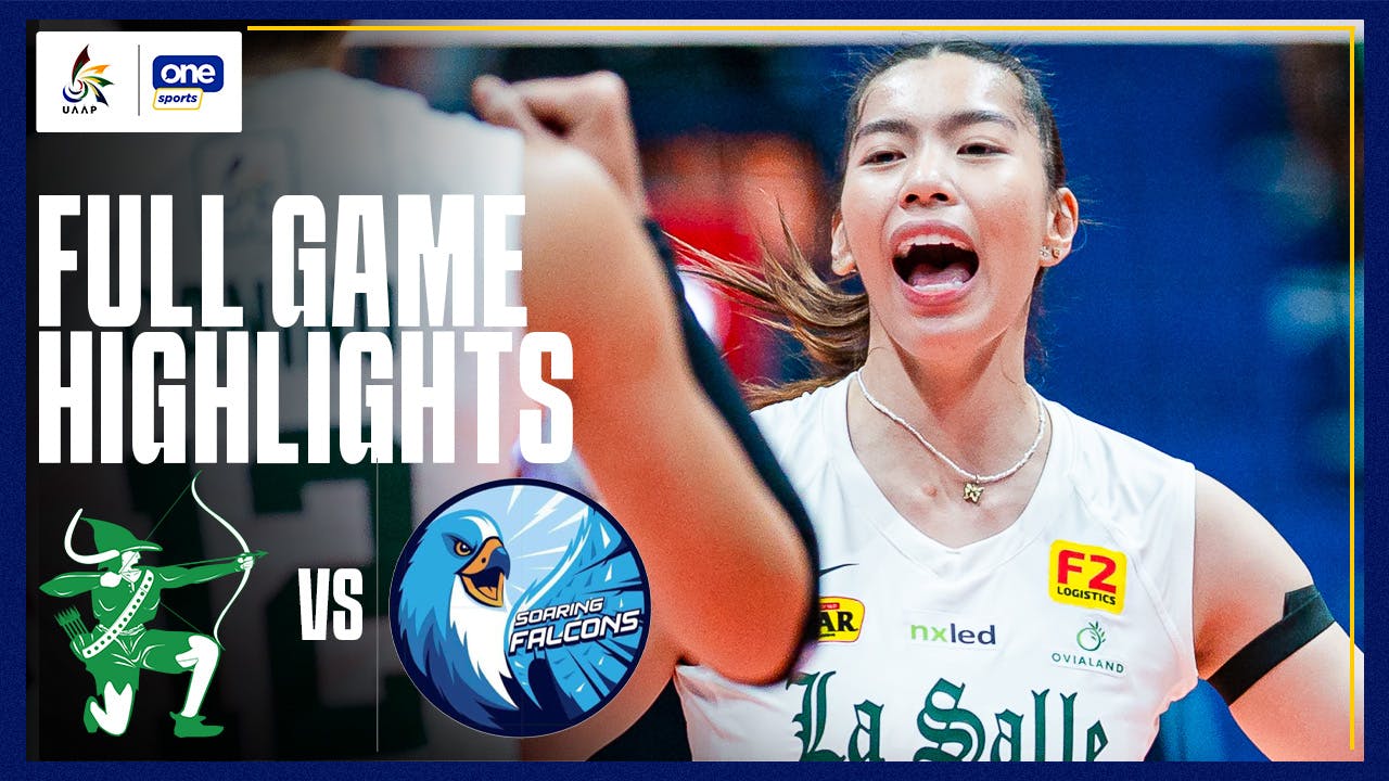 La Salle Lady Spikers sweep Adamson for first win of Season 87 | UAAP Highlights