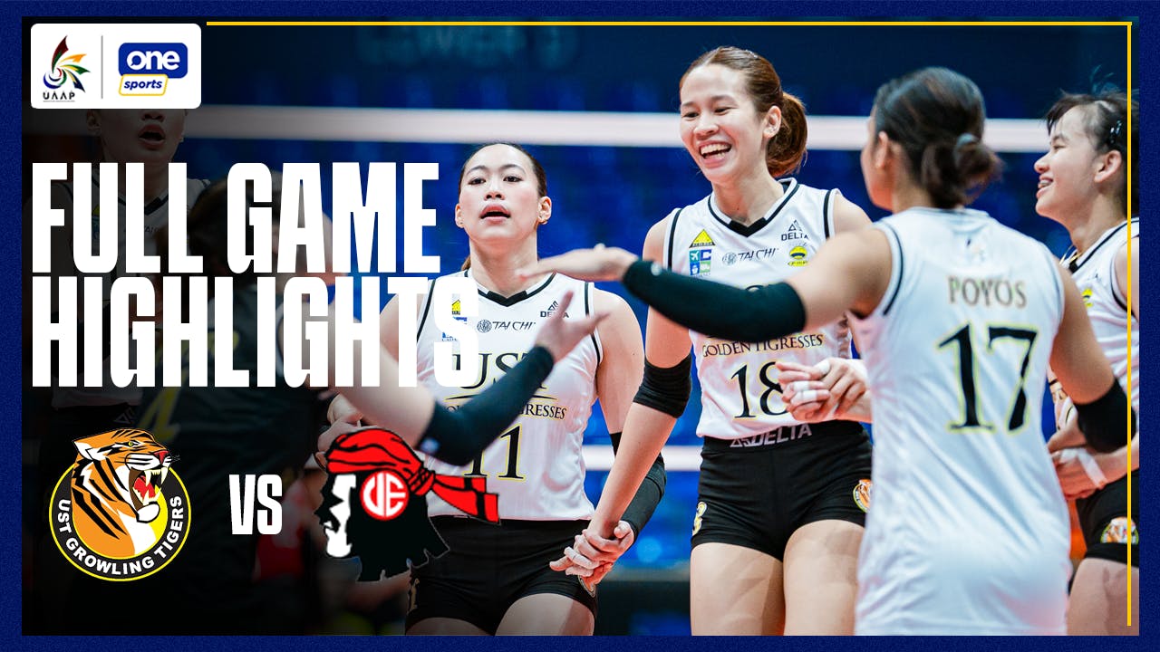 UST Golden Tigresses take first win in Season 87 after beating UE | UAA Highlights