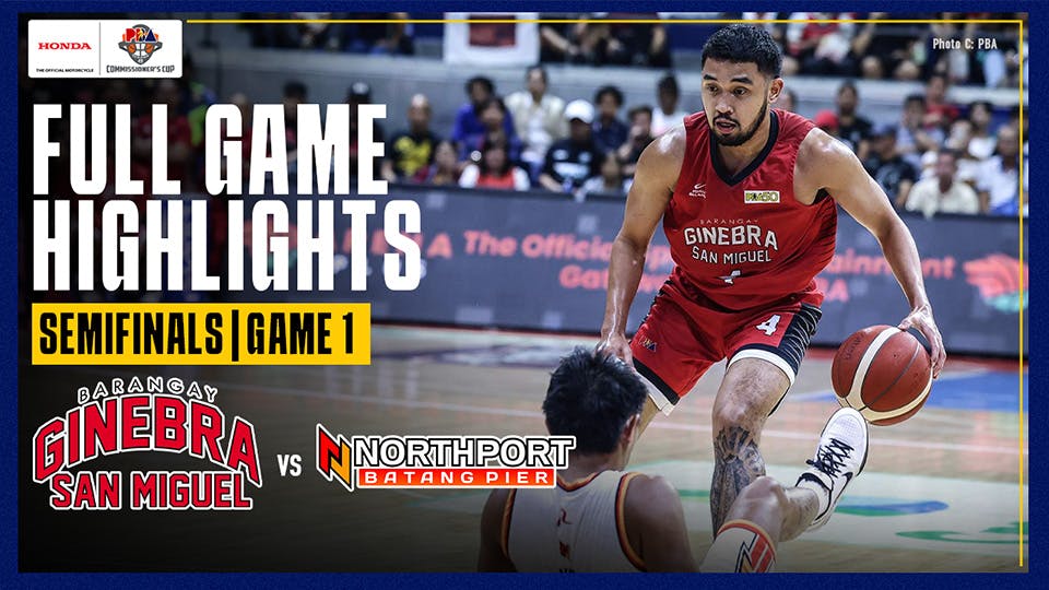 Ginebra dominates top seed NorthPort in Game 1 of Commissioner