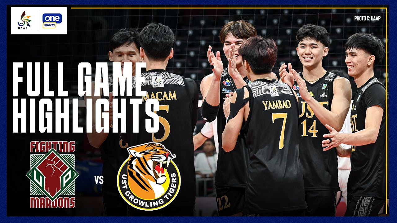 UST Golden Spikers win fourth straight after beating UP | UAAP Highlights