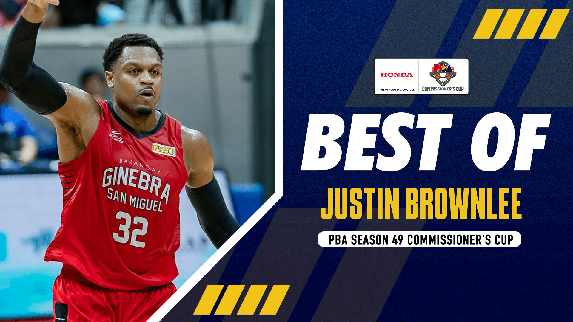 Best of Justin Brownlee in Commissioner