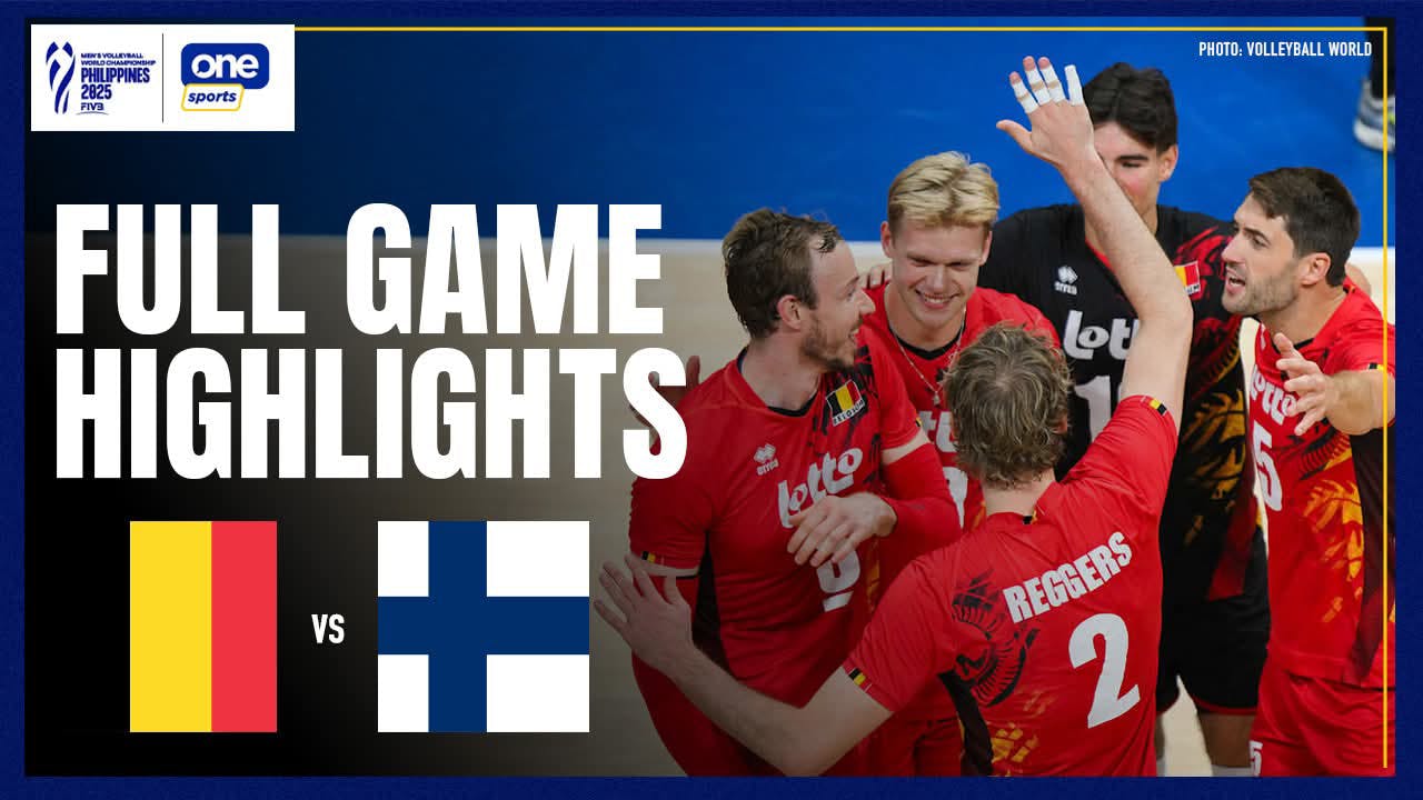 Belgium sweeps Finland to make quarterinals | FIVB Highlights