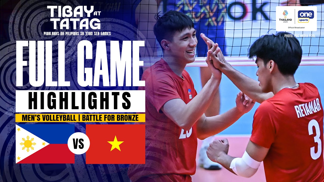 Alas Men win bronze medal with reverse sweep of Vietnam | SEA Games Highlights