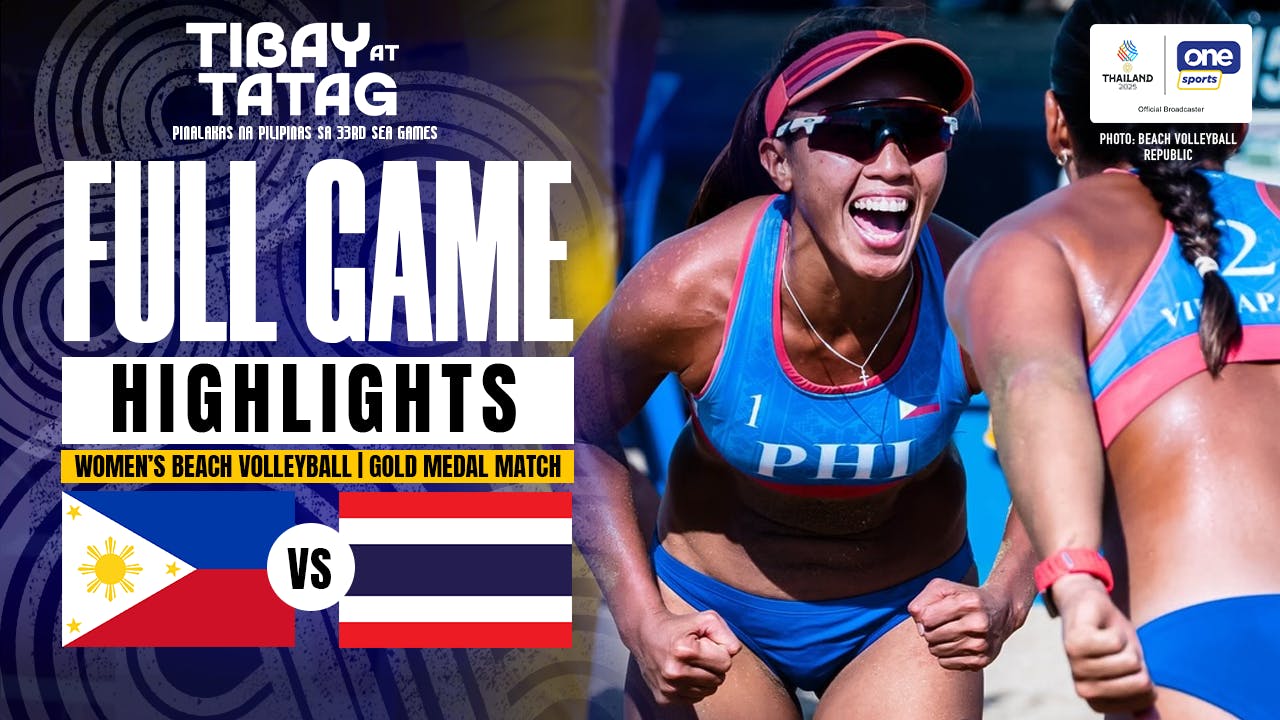 Rodroguez-Villapando tandem clinch gold for Alas Women vs Thailand | SEA Games Highlights