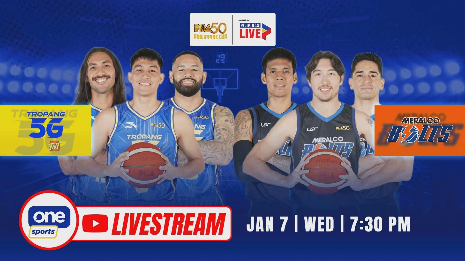 PBA LIVESTREAM: TNT vs Meralco | Philippine Cup semis Game 2