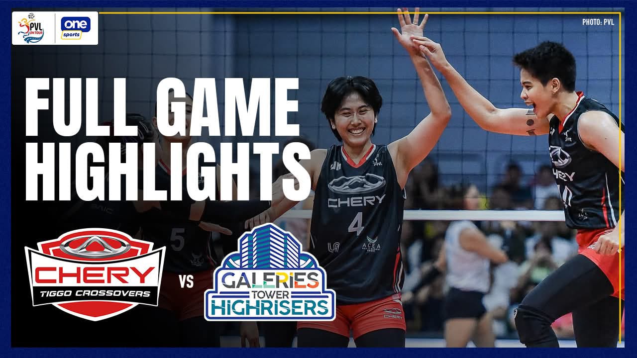 Chery Tiggo completes PVL on Tour quarterfinals | PVL Highlights