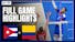 Cuba bounces back with sweep of Colombia for first win | FIVB Highlights
