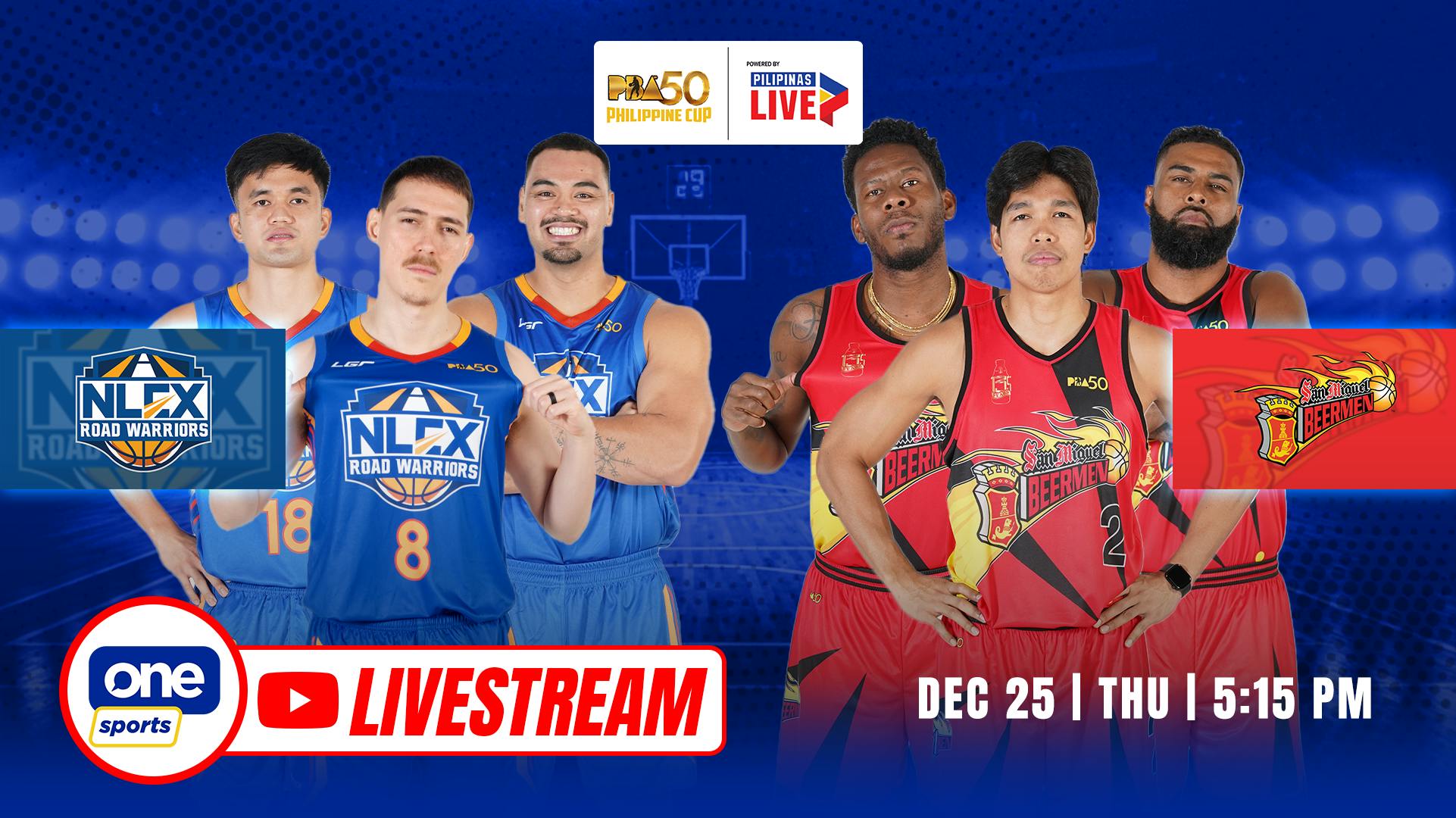 PBA LIVESTREAM: NLEX Road Warriors vs San Miguel Beermen | Philippine Cup quarterfinals