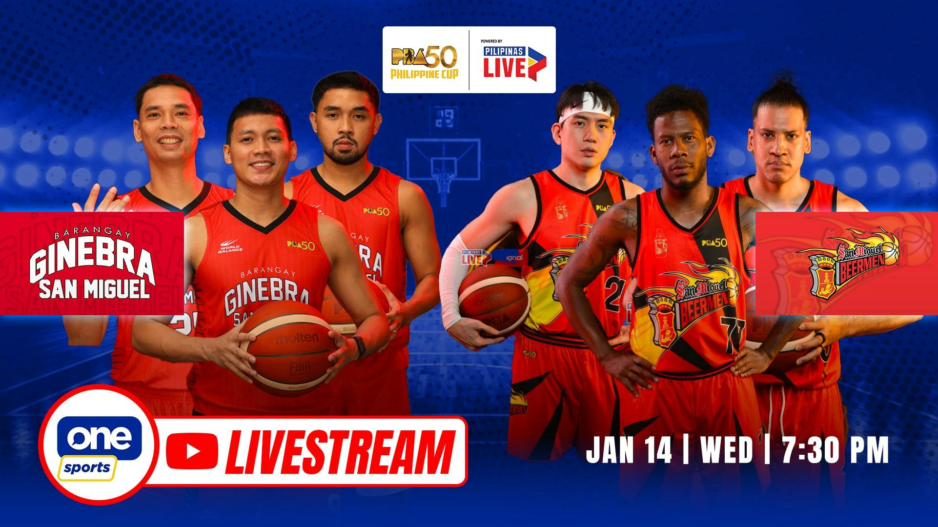 PBA LIVESTREAM: Ginebra vs San Miguel | Philippine Cup semis Game 5