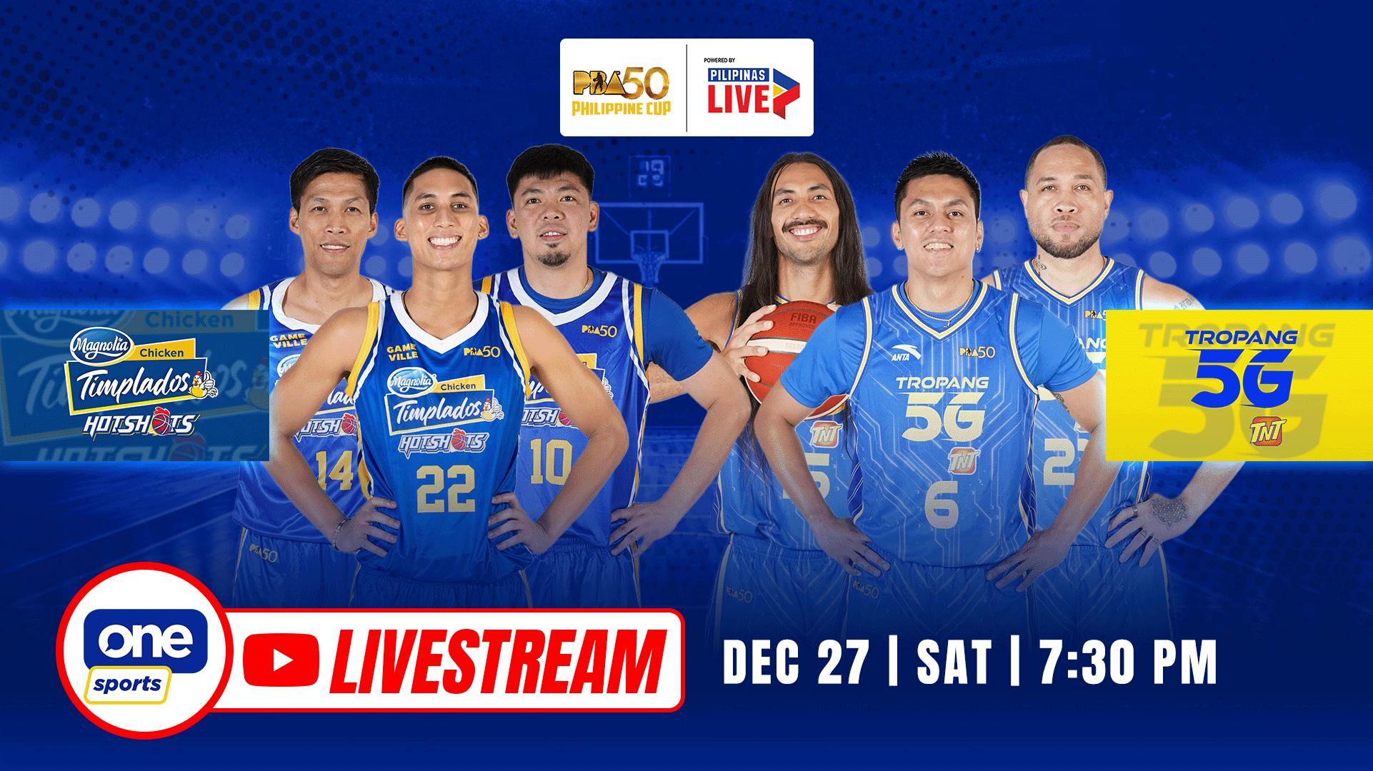 PBA LIVESTREAM: Magnolia Hotshots vs TNT Tropang 5G | Philippine Cup quarterfinals
