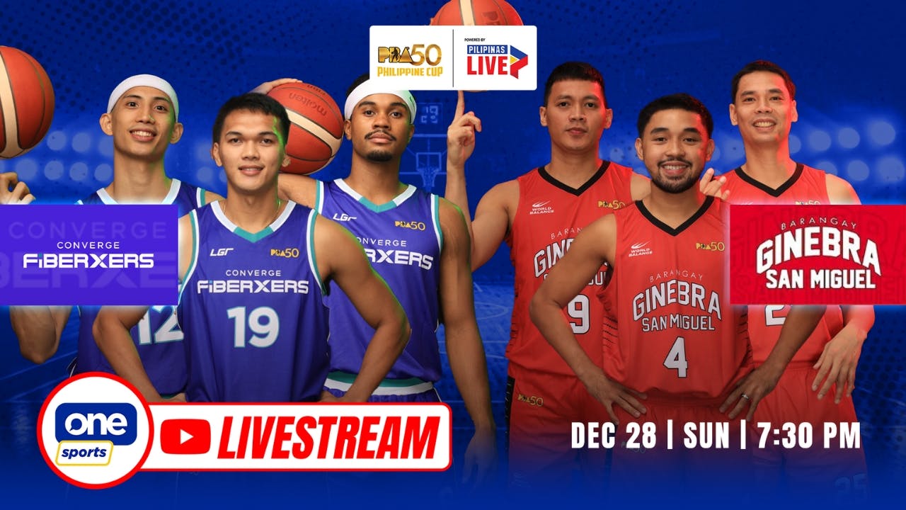 PBA LIVESTREAM: Converge FiberXers vs Brgy. Ginebra | Philippine Cup quarterfinals